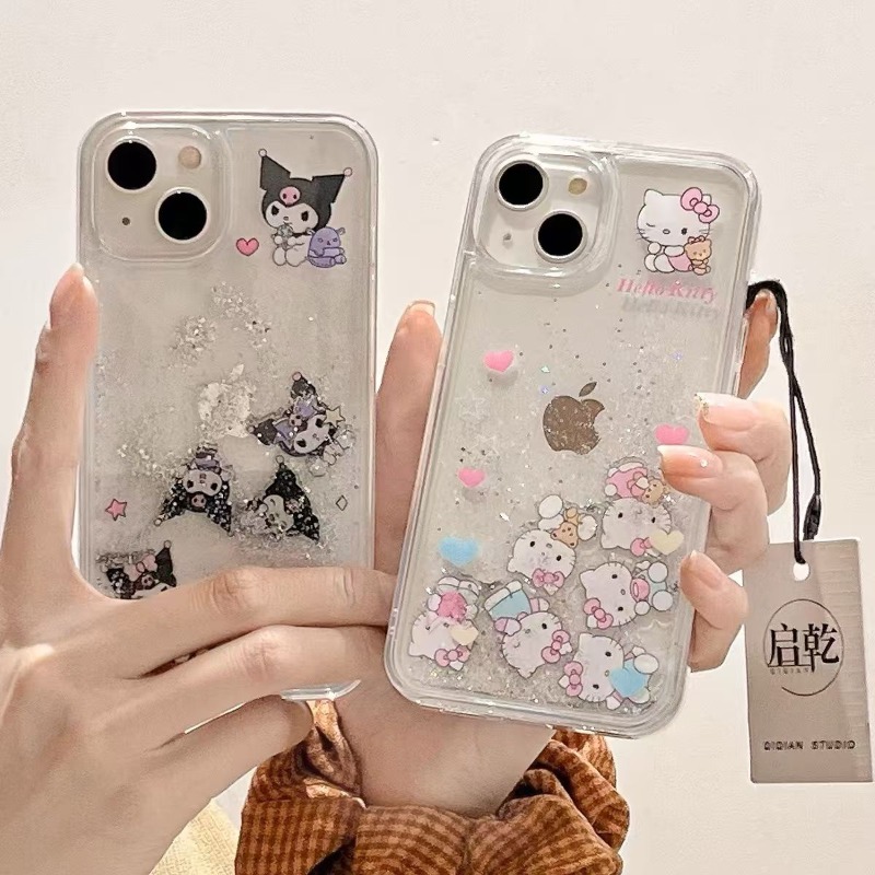 Luxury Bags Cute - Casing Ponsel Anime Kartun Setan Malaikat