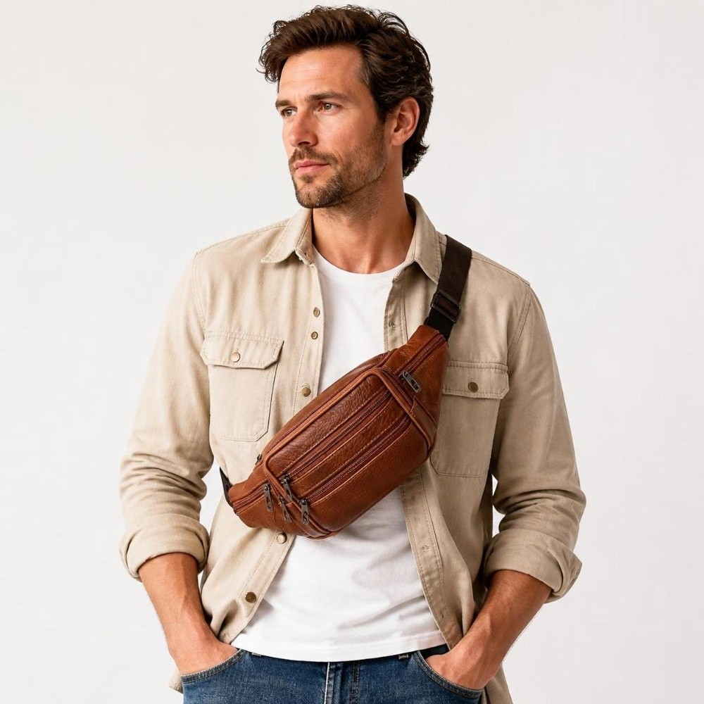 Tas Pinggang Kulit Mewah denga - Luxury Bags Leather ulasan dan harga