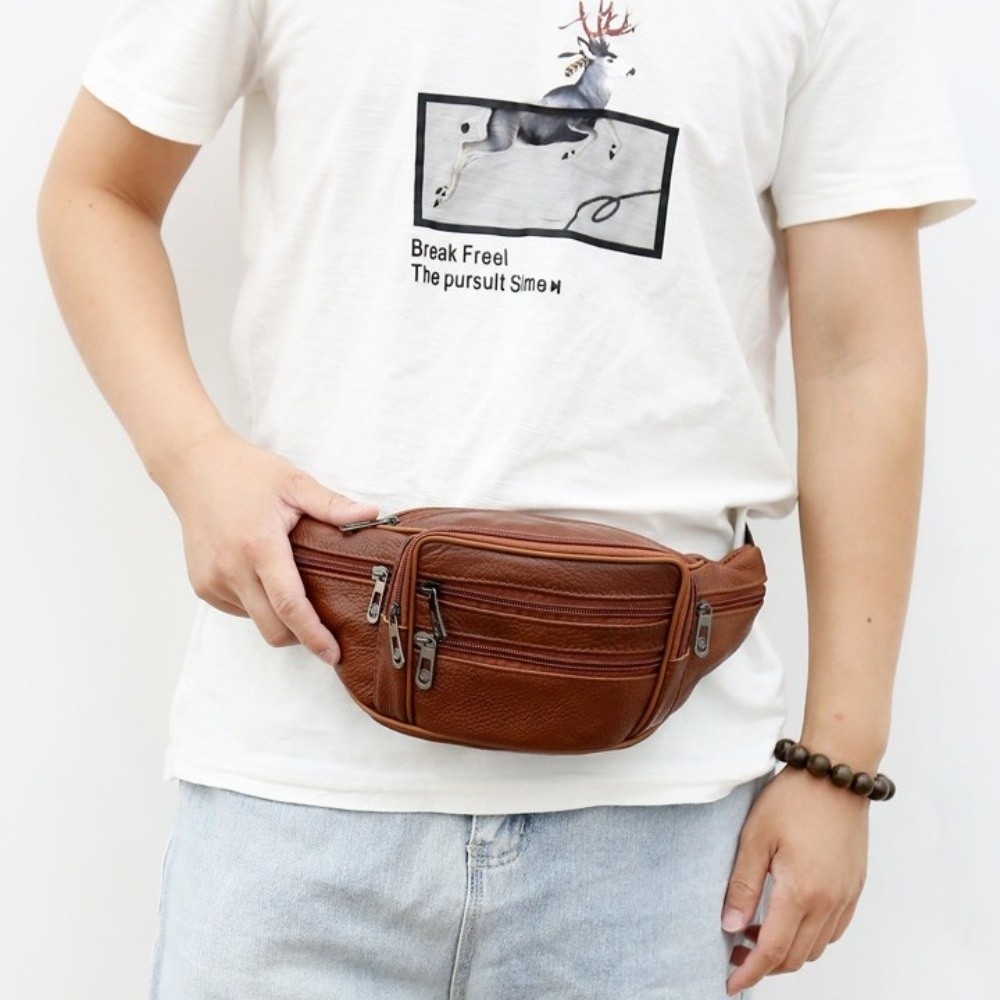 Tas Pinggang Kulit Mewah denga - Luxury Bags Leather ulasan dan harga